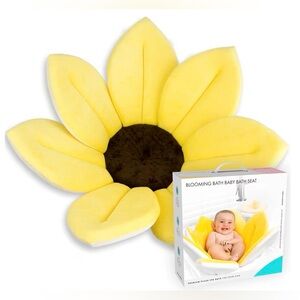 Yellow Flower Baby Bath Seat